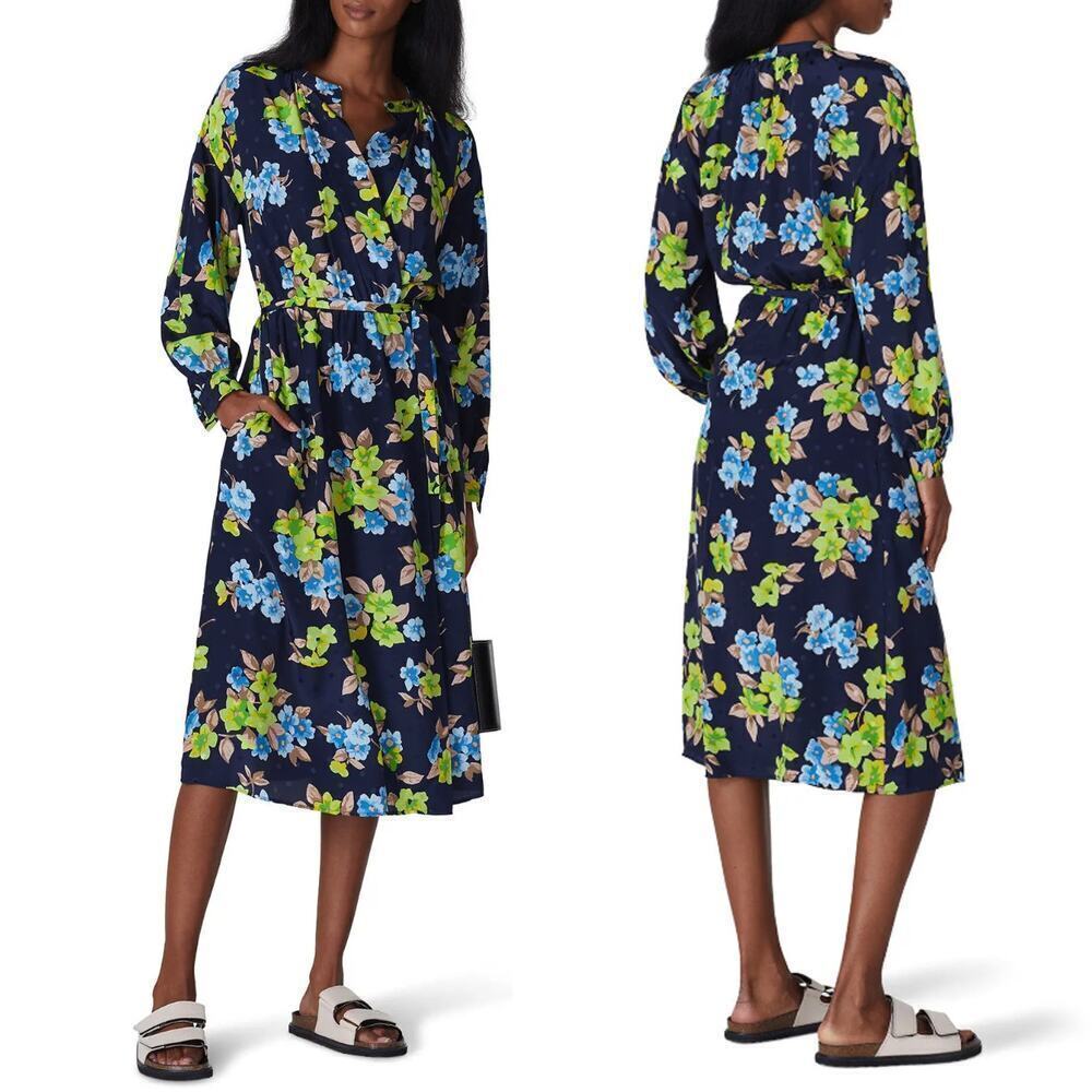 Essentiel Antwerp Velodie Long Wrap Dress